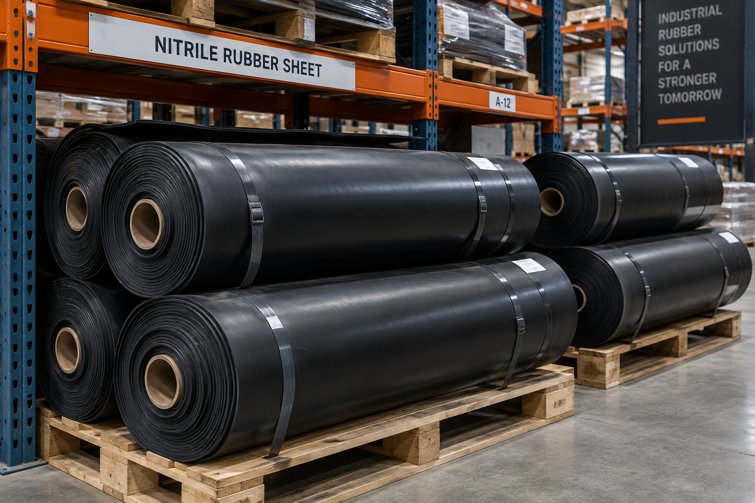 Nitrile rubber insulation sheet